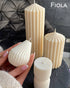 Soy candles Set of 4, Home decor candles, Unscented candles, Luxury candles