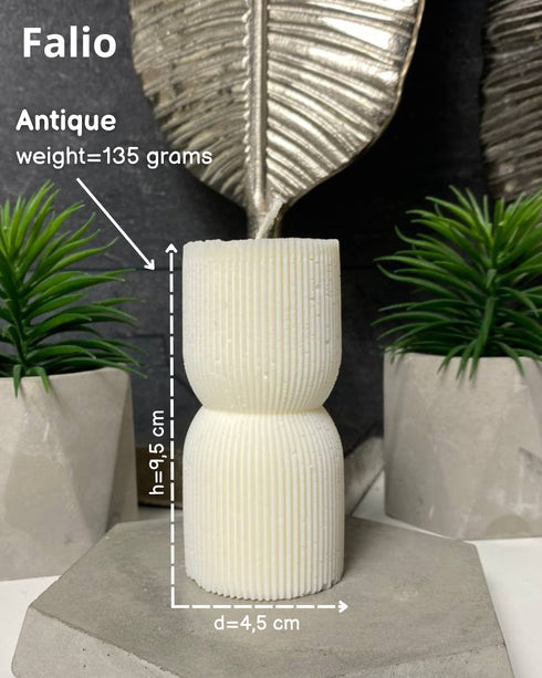 Soy candle Antique, Custom candle, Candle sculpture, Natural soy wax