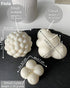 Soy candles Set of 3 Mini, Handmade candle, Candle sculpture, Decorative candles