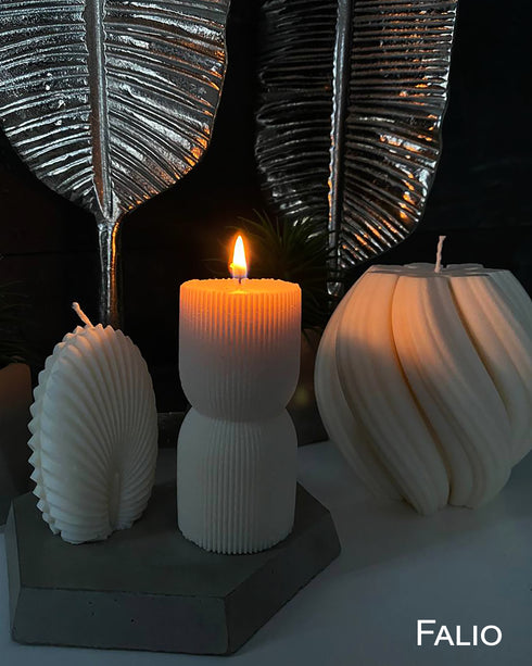 Soy candle Antique, Custom candle, Candle sculpture, Natural soy wax