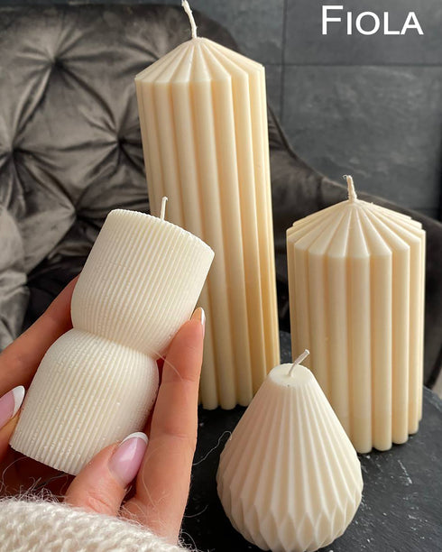 Soy candle Antique, Custom candle, Candle sculpture, Natural soy wax