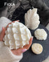 Soy candle Botanical, Custom candle, Candle sculpture, Natural soy wax