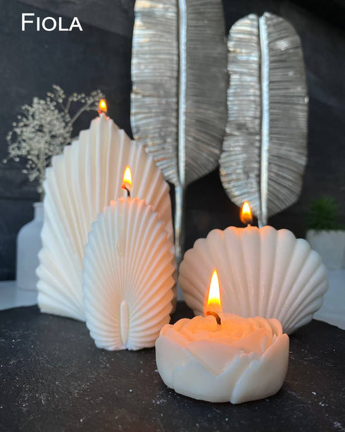 Unique soy candle Set of 4, Soy candle gift set Nautical, Gift for friend, Soy candles