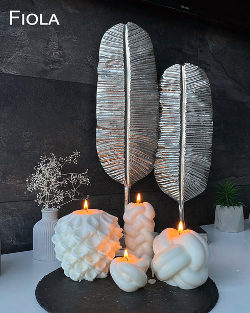 Soy candles Set of 4, Unique candles, Handmade candle, Gift for her, Asthetic candles