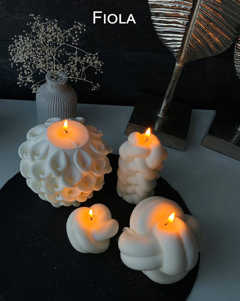 Soy wax candle Set of 4, Woman candles, Aesthetic candles, Home decor candle
