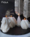 Decorative candles Set of 4, Soy wax candles Waves, Soy candle gift set, Candles