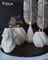 Decorative candles Set of 4, Soy wax candles Waves, Soy candle gift set, Candles