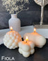 Handmade candles Set of 3 Mini, Soy candles, Decorative candle, Candle sculpture