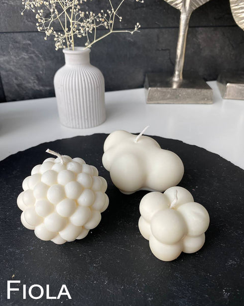 Handmade candles Set of 3 Mini, Soy candles, Decorative candle, Candle sculpture