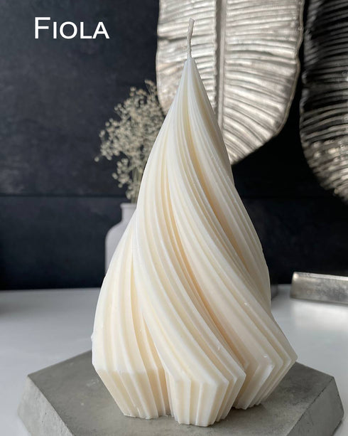 Candles Set of 4, Soy candles Waves, Soy candle gift set, Candles, Decorative candles