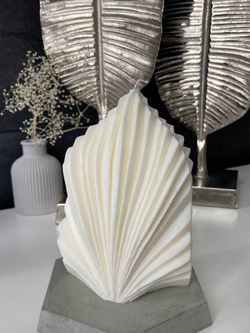 Soy candles Set of 4, Sculpture candles Nautical, Gift ideas, Unscented candles