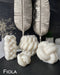 Soy candles Set of 4, Sculpture candles Knitted, Gift ideas, Decorative candles