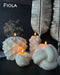 Soy wax candle Set of 4, Woman candles, Aesthetic candles, Home decor candle